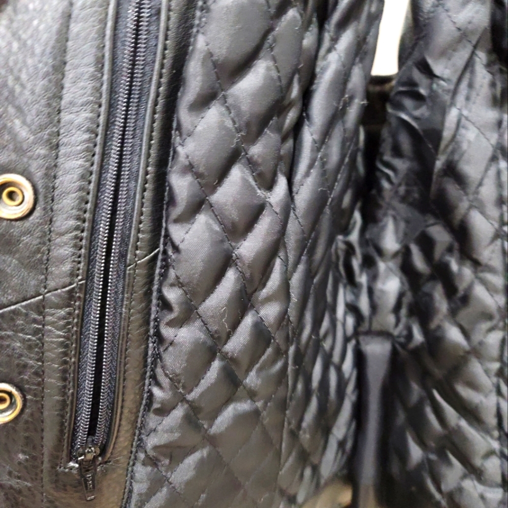 Harley davidson womens leather vest - Picture 4 of 9
